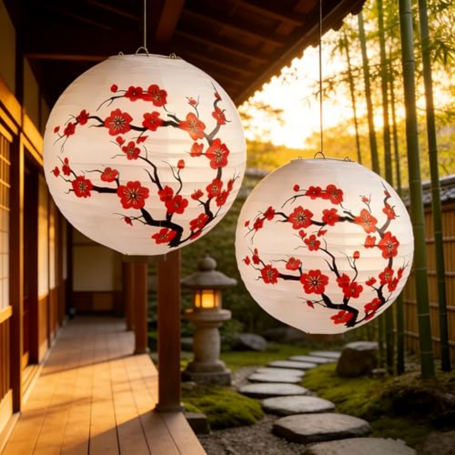 6Pack Chinese New Year Decorat - огляд і ціна Japanese Lantern Paper