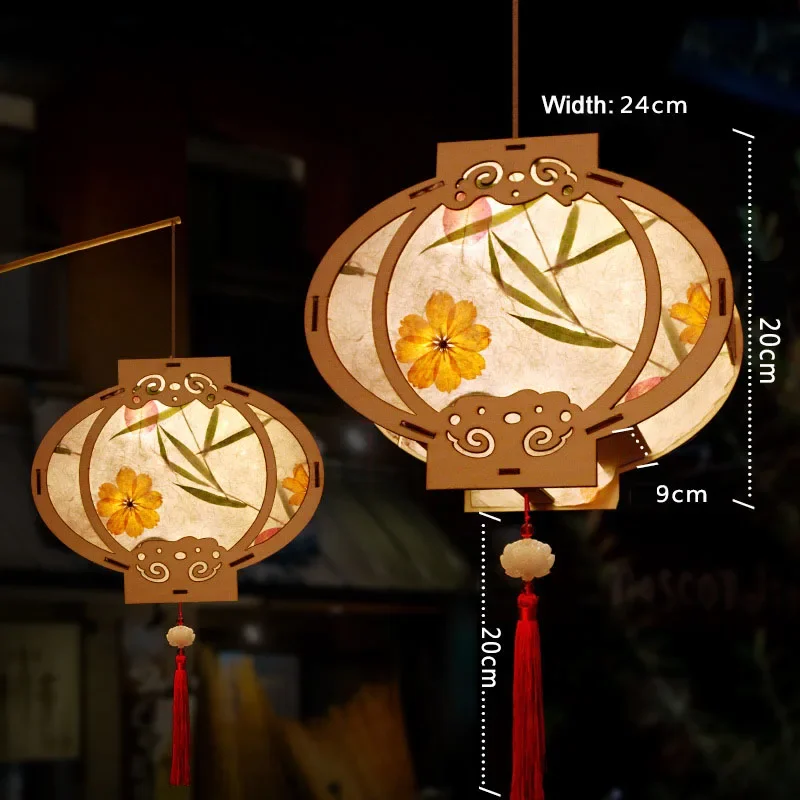 Retro Style Chinese DIY Palace - огляд і ціна Japanese Lantern Paper