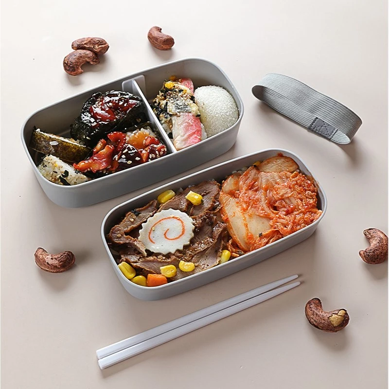 New Portable Leak-proof Food   - огляд і ціна Bento Box Two Tier