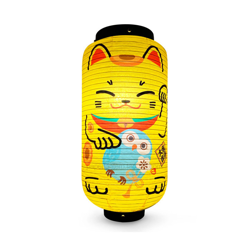 20x45cm Japanese Lucky Cat Pap - огляд і ціна Japanese Lantern Paper