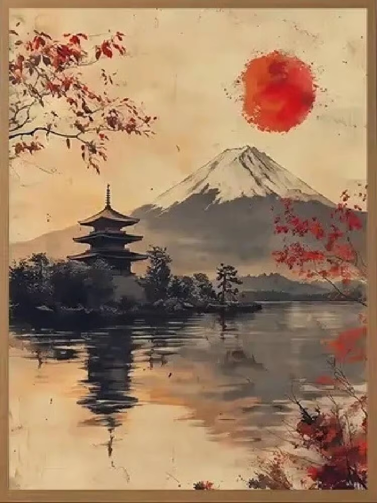 Oil Painting By Numbers Japane - огляд і ціна Japanese Lifestyle Movie