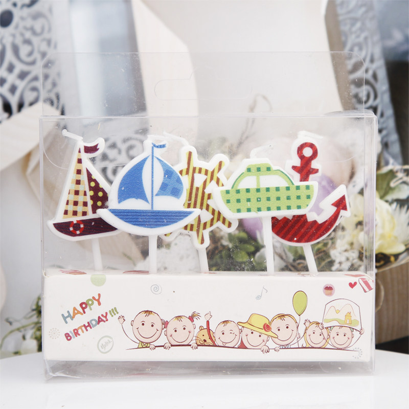 5 candles, creative cake decor - огляд і ціна Japanese Candle Wax