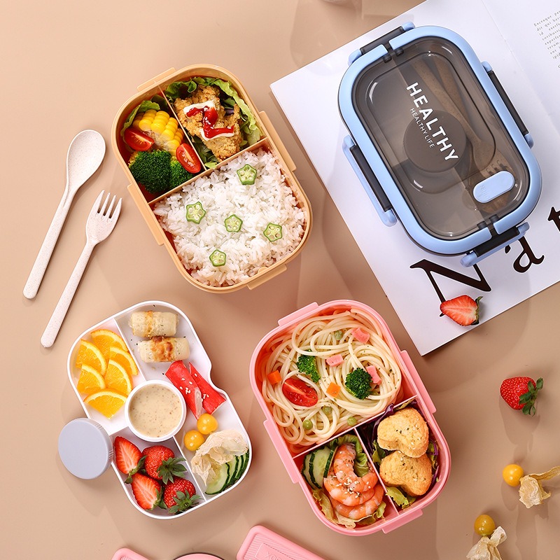1200ML Double Layer Lunch Box  - огляд і ціна Bento Box Two Tier