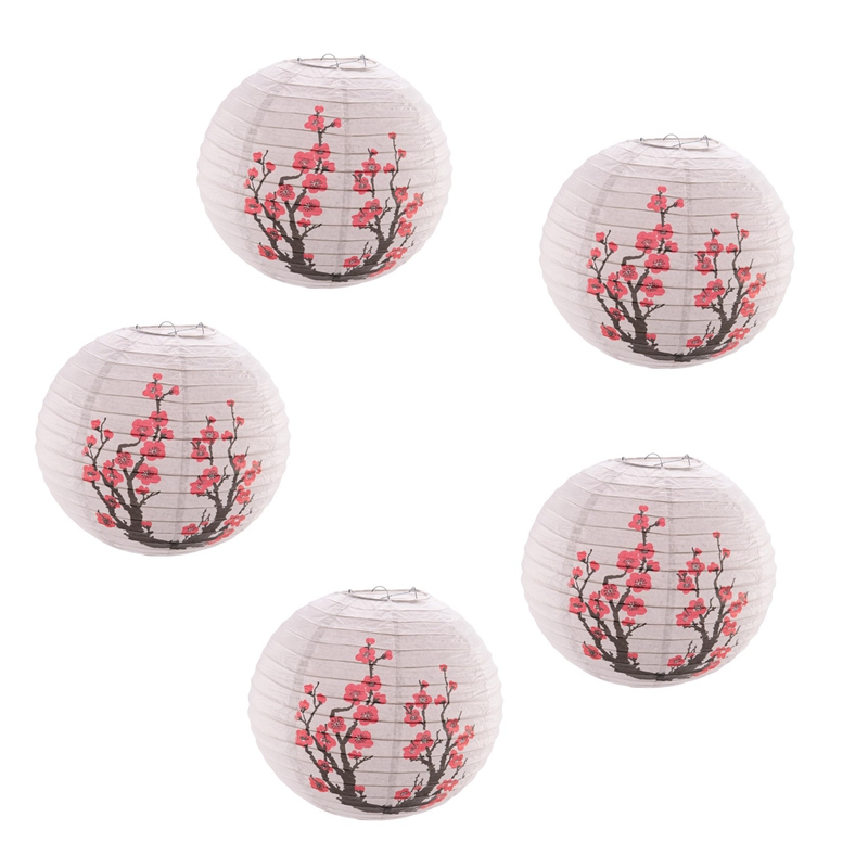 12-Inch Cherry Blossom Japanes - огляд і ціна Japanese Lantern Paper