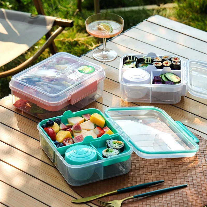 Portable Handle design Double  - огляд і ціна Bento Box Two Tier