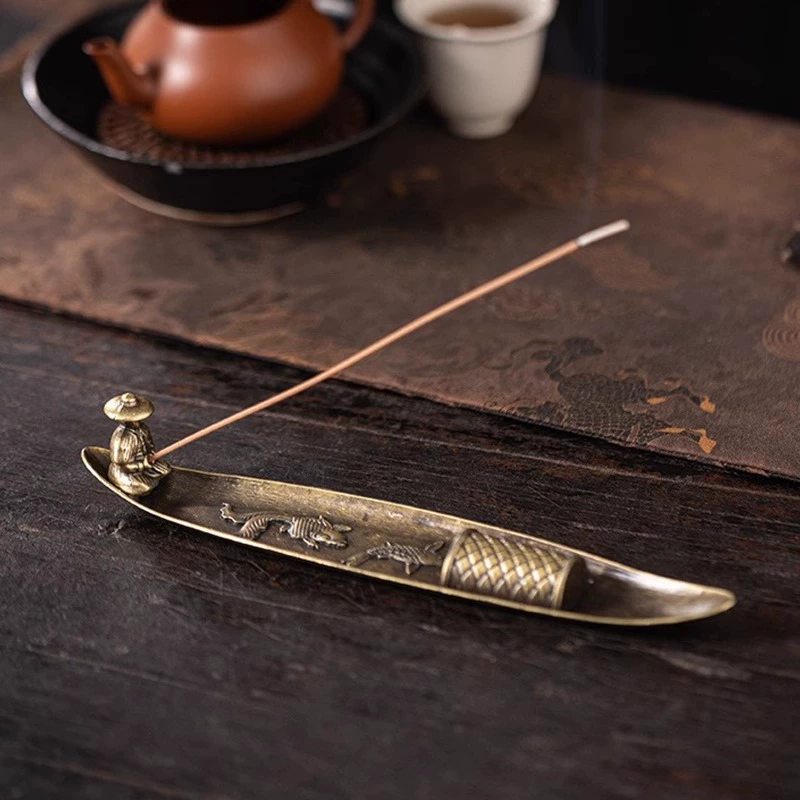 Creative Incense Holder Boat F - огляд і ціна Japanese Candle Wax