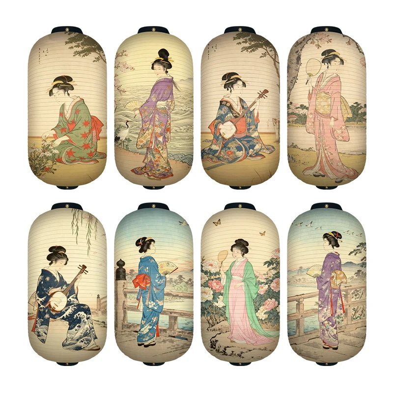 1PC Japanese Court Lady Patter - огляд і ціна Japanese Lantern Paper