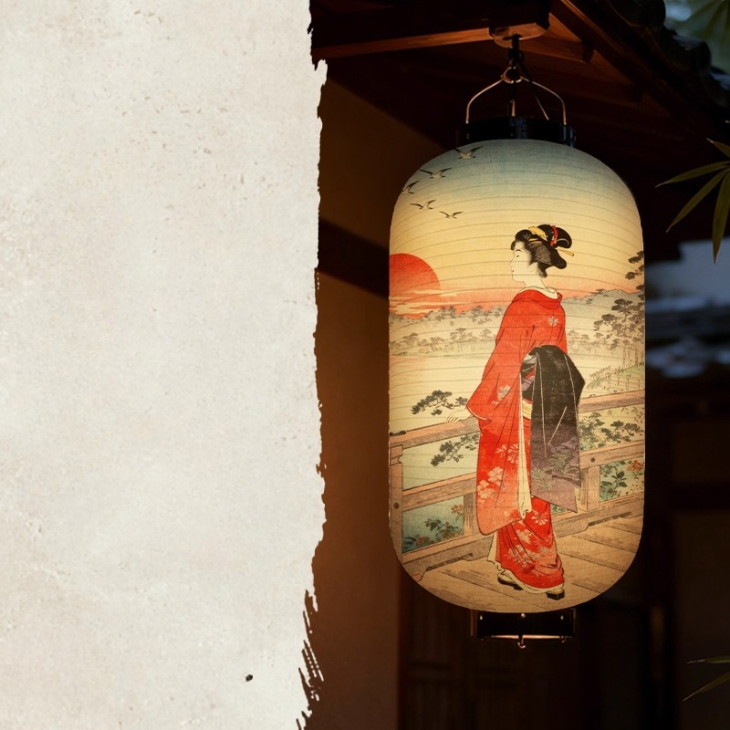 1PC Japanese Court Lady Patter - огляд і ціна Japanese Lantern Paper