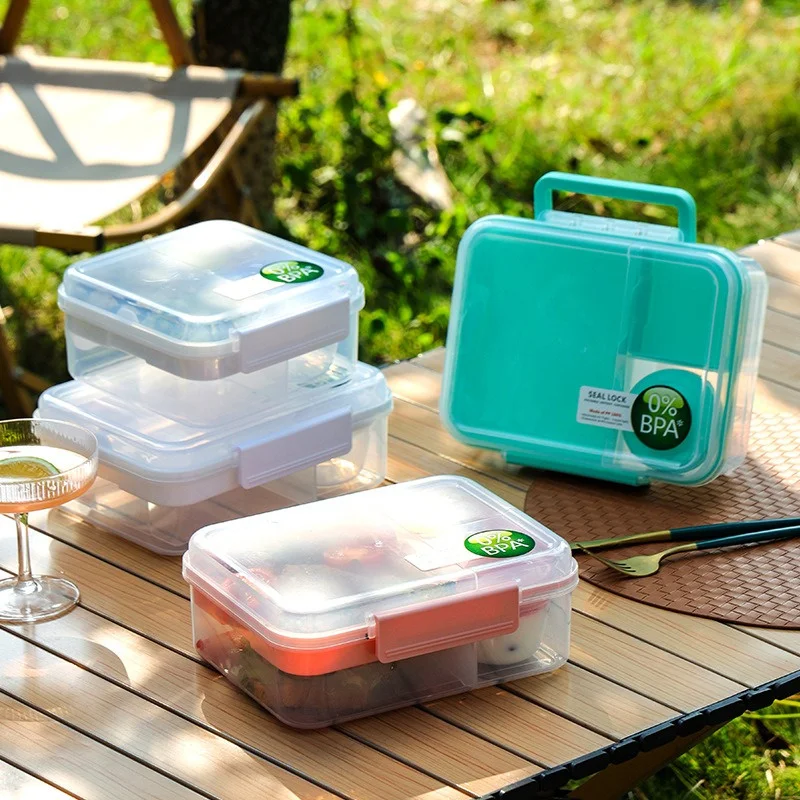 Portable Handle design Double  - огляд і ціна Bento Box Two Tier